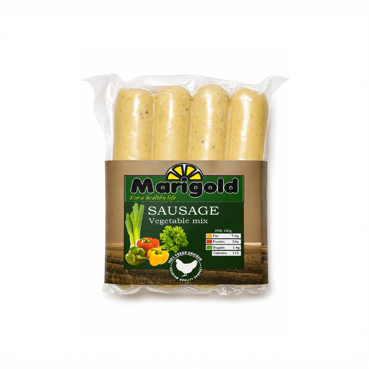 Marigold Vegetable Mix Sausage